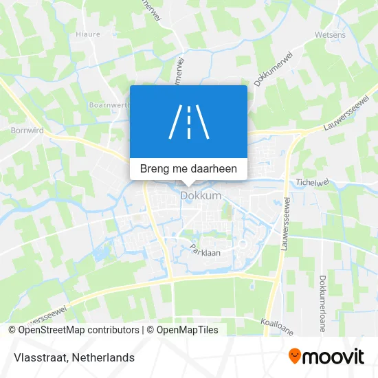Vlasstraat kaart