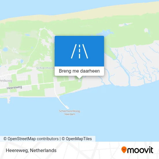 Heereweg kaart