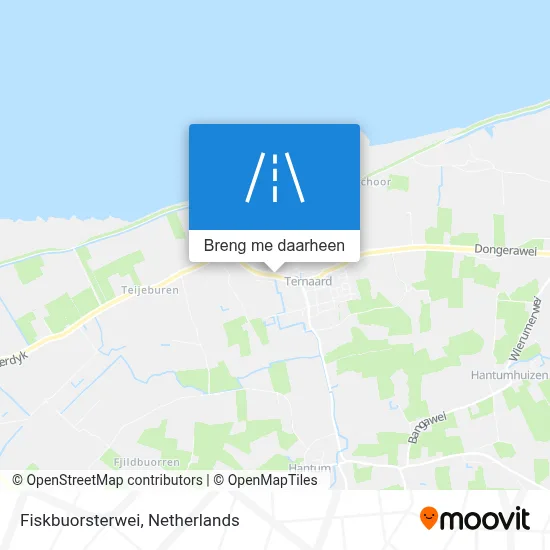 Fiskbuorsterwei kaart