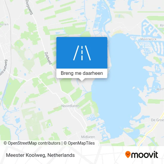 Meester Koolweg kaart