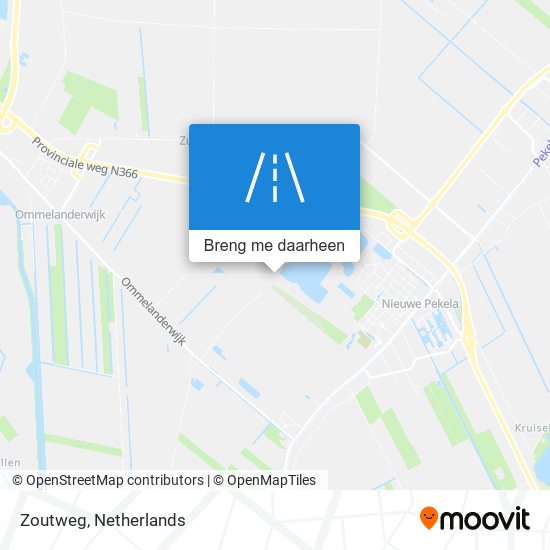 Zoutweg kaart