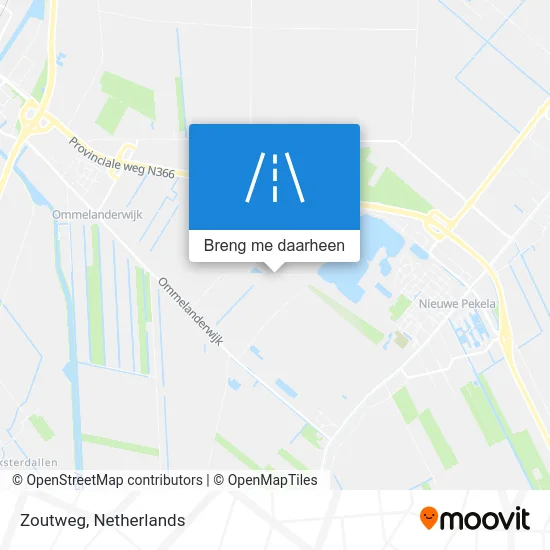 Zoutweg kaart