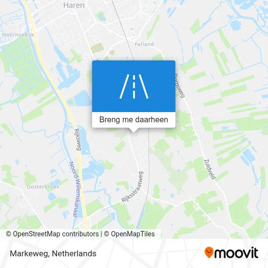 Markeweg kaart