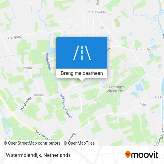 Watermolendijk kaart