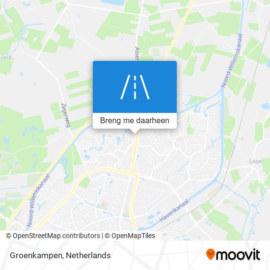 Groenkampen kaart