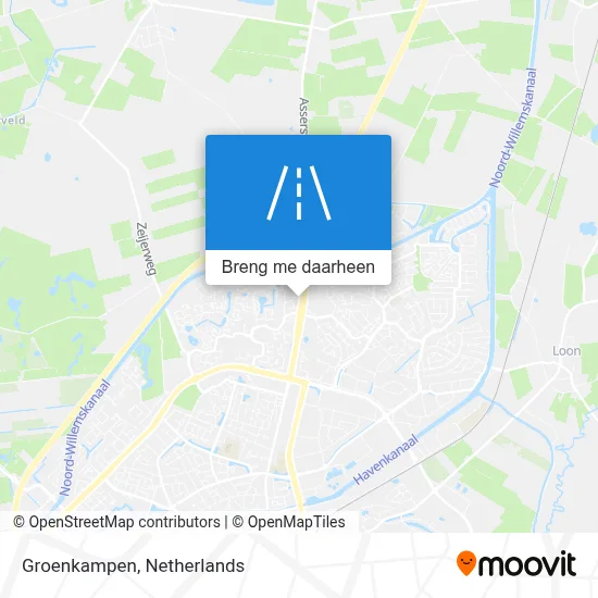 Groenkampen kaart