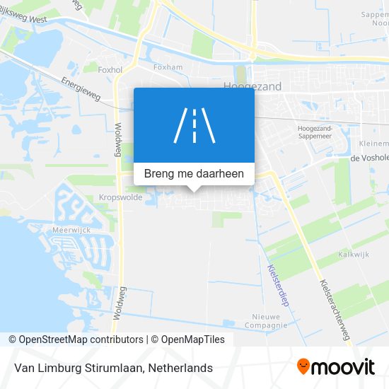 Van Limburg Stirumlaan kaart