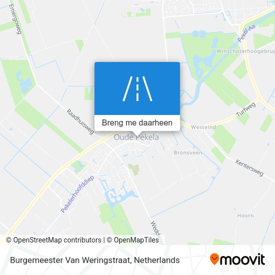 Burgemeester Van Weringstraat kaart