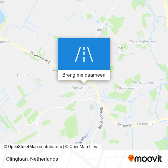 Olinglaan kaart