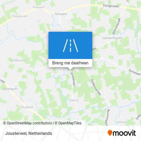 Jousterwei kaart