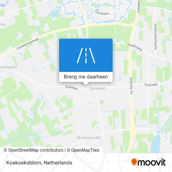 Koekoeksblom kaart