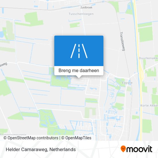 Helder Camaraweg kaart