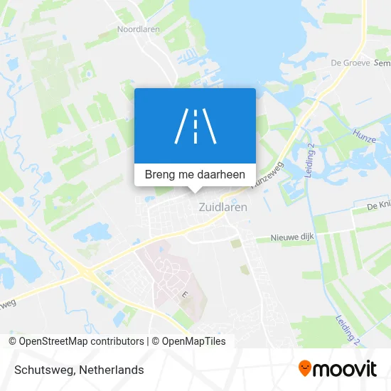 Schutsweg kaart