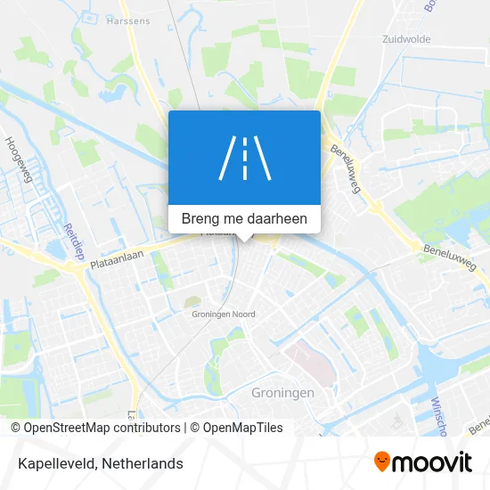 Kapelleveld kaart