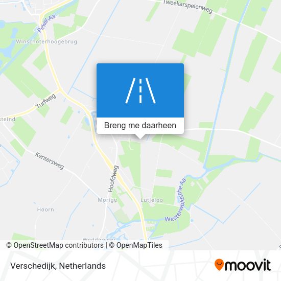 Verschedijk kaart