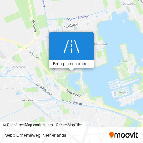 Sebo Ennemaweg kaart