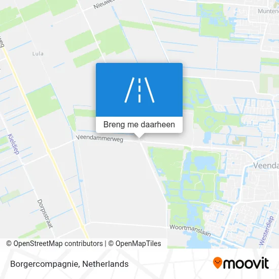 Borgercompagnie kaart