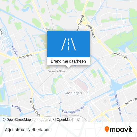 Atjehstraat kaart