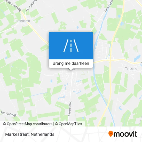 Markestraat kaart