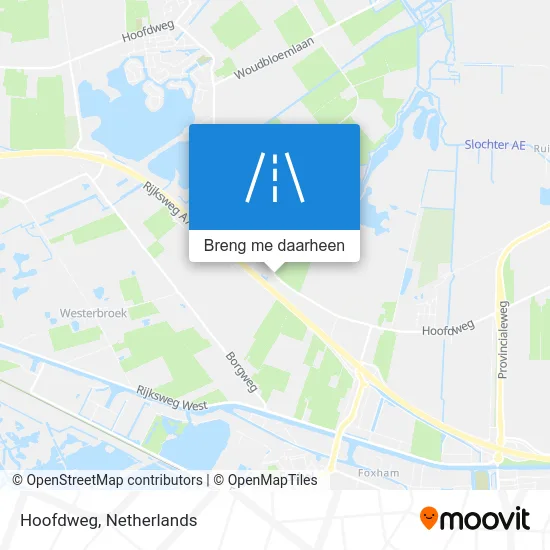 Hoofdweg kaart
