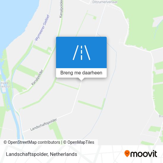 Landschaftspolder kaart