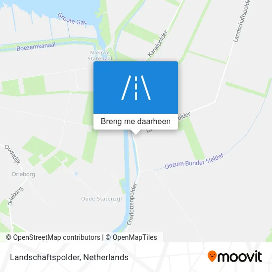 Landschaftspolder kaart