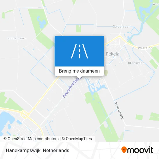 Hanekampswijk kaart