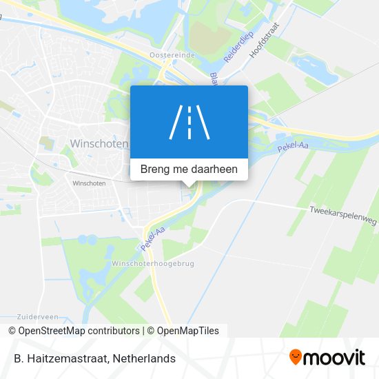B. Haitzemastraat kaart