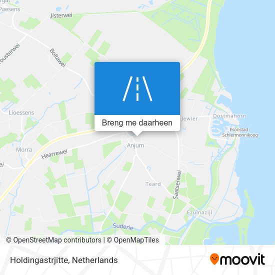 Holdingastrjitte kaart