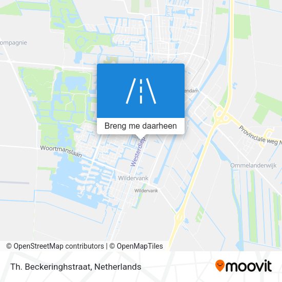 Th. Beckeringhstraat kaart