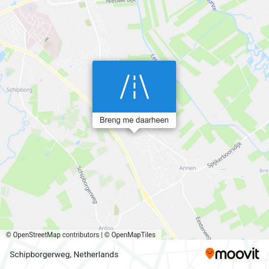 Schipborgerweg kaart