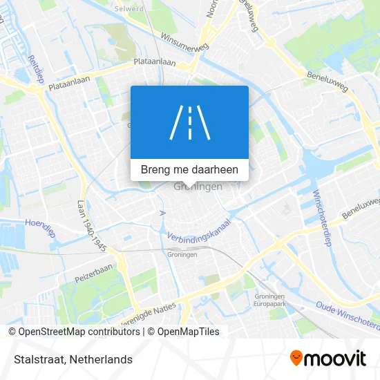 Stalstraat kaart