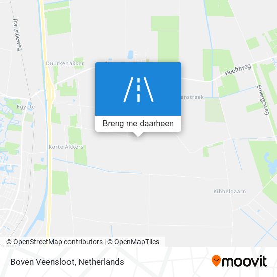 Boven Veensloot kaart