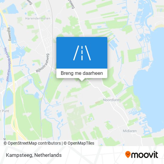 Kampsteeg kaart