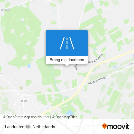 Landrietendijk kaart