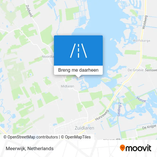 Meerwijk kaart