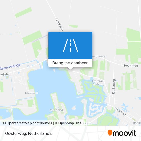 Oosterweg kaart