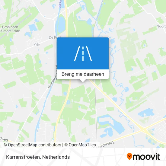 Karrenstroeten kaart