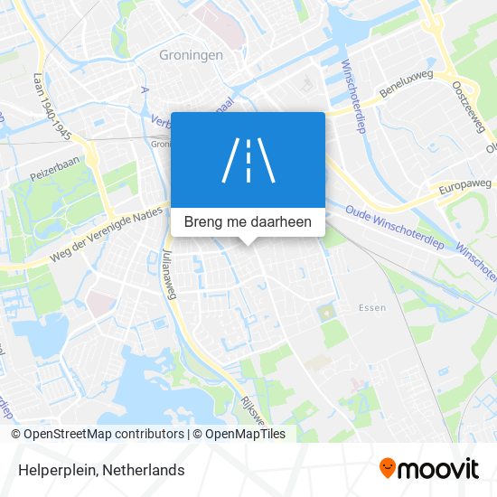 Helperplein kaart