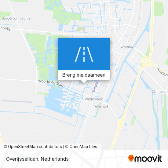 Overijssellaan kaart