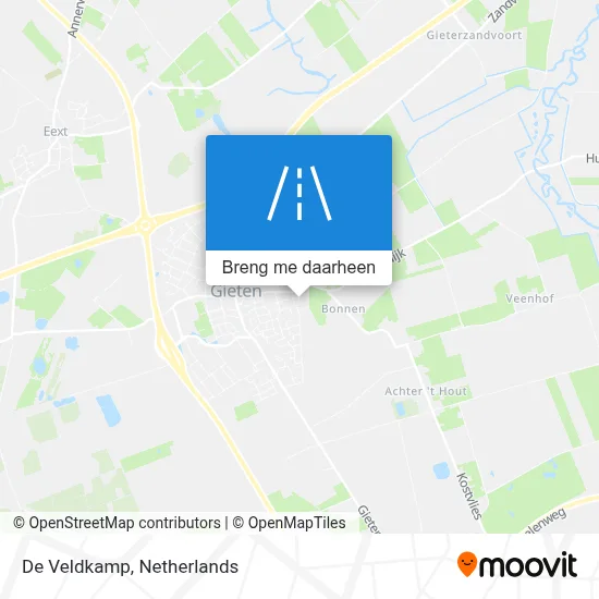 De Veldkamp kaart