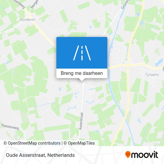 Oude Asserstraat kaart