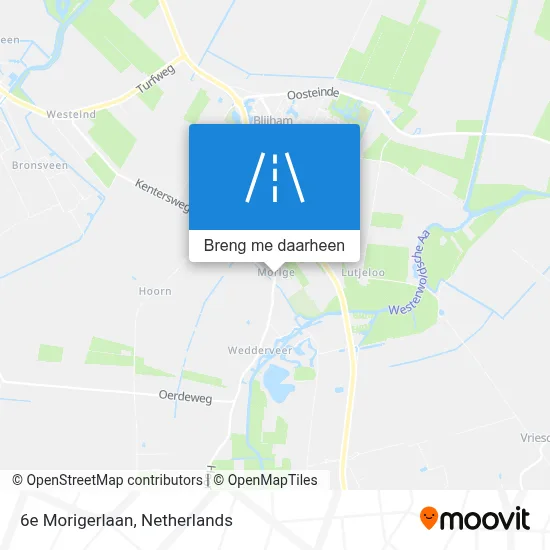 6e Morigerlaan kaart