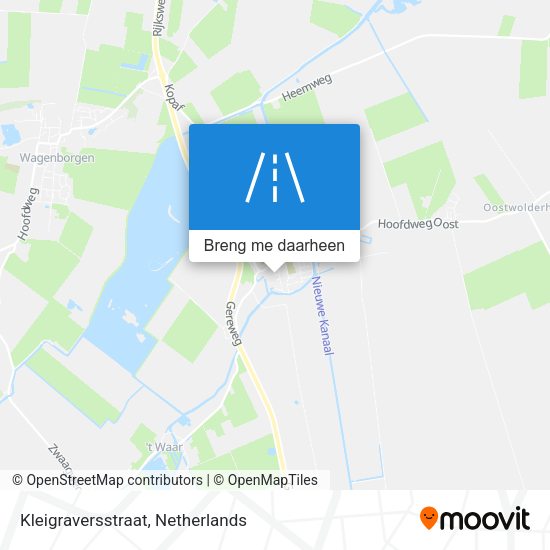 Kleigraversstraat kaart