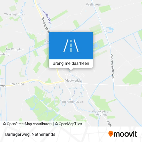 Barlagerweg kaart