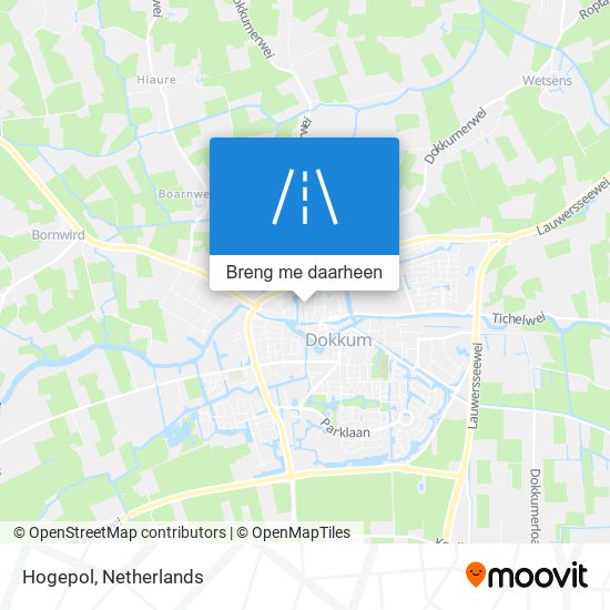 Hogepol kaart