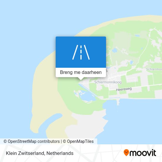 Klein Zwitserland kaart