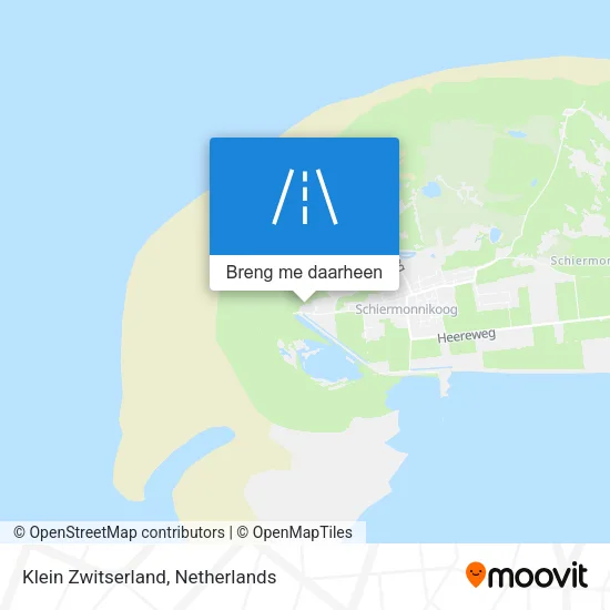 Klein Zwitserland kaart
