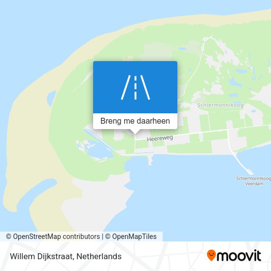 Willem Dijkstraat kaart