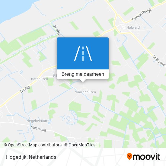 Hogedijk kaart